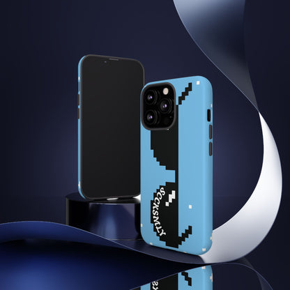 Pixel Glass Tough Phone Case for Apple