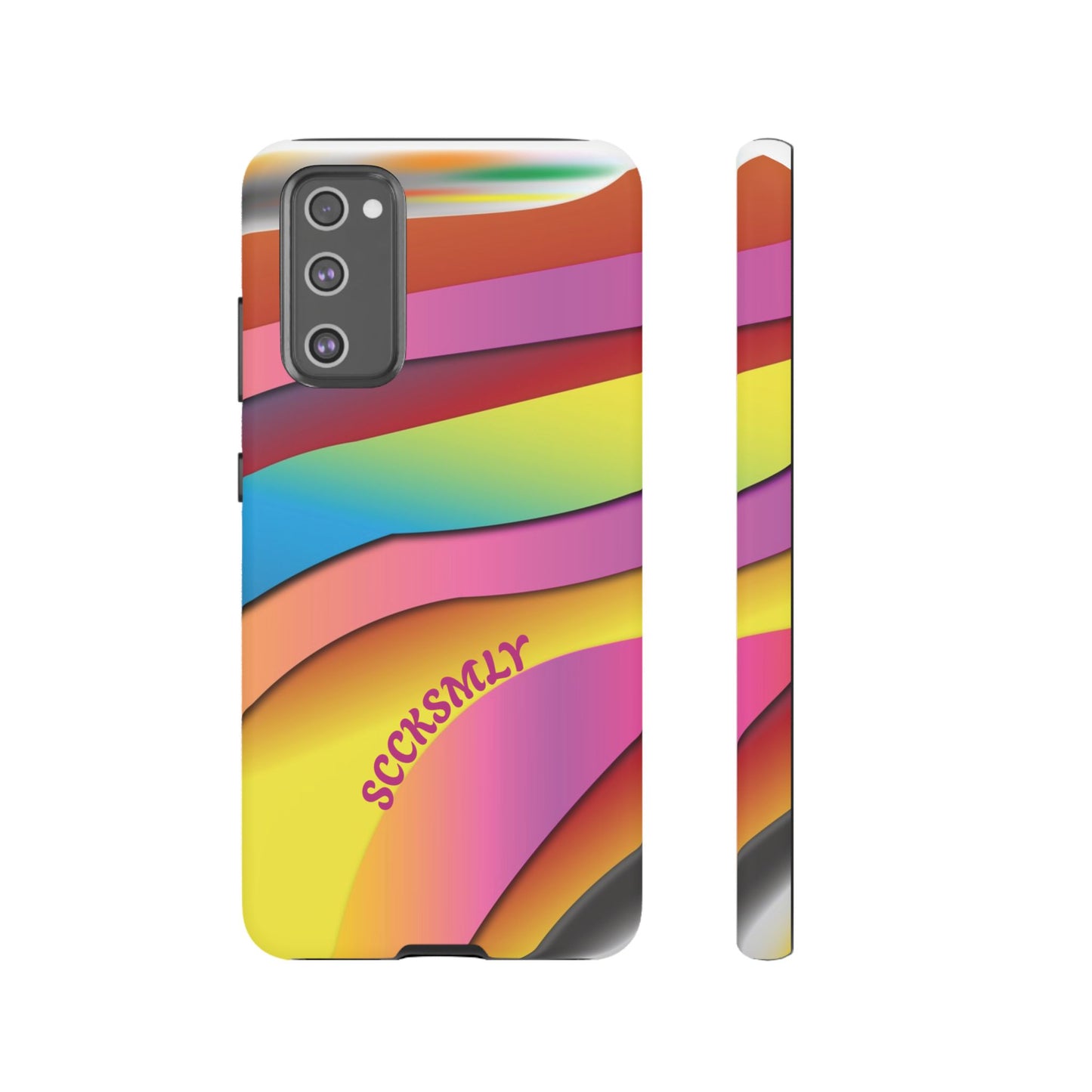 Modern Retro Rainbow Phone Case for Samsung