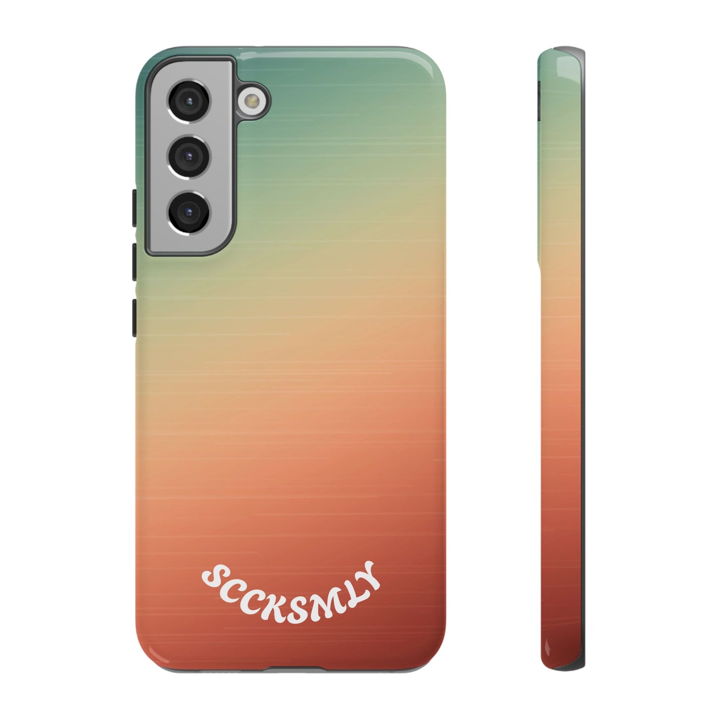 Warm Ombré Tough Phone Case for Samsung
