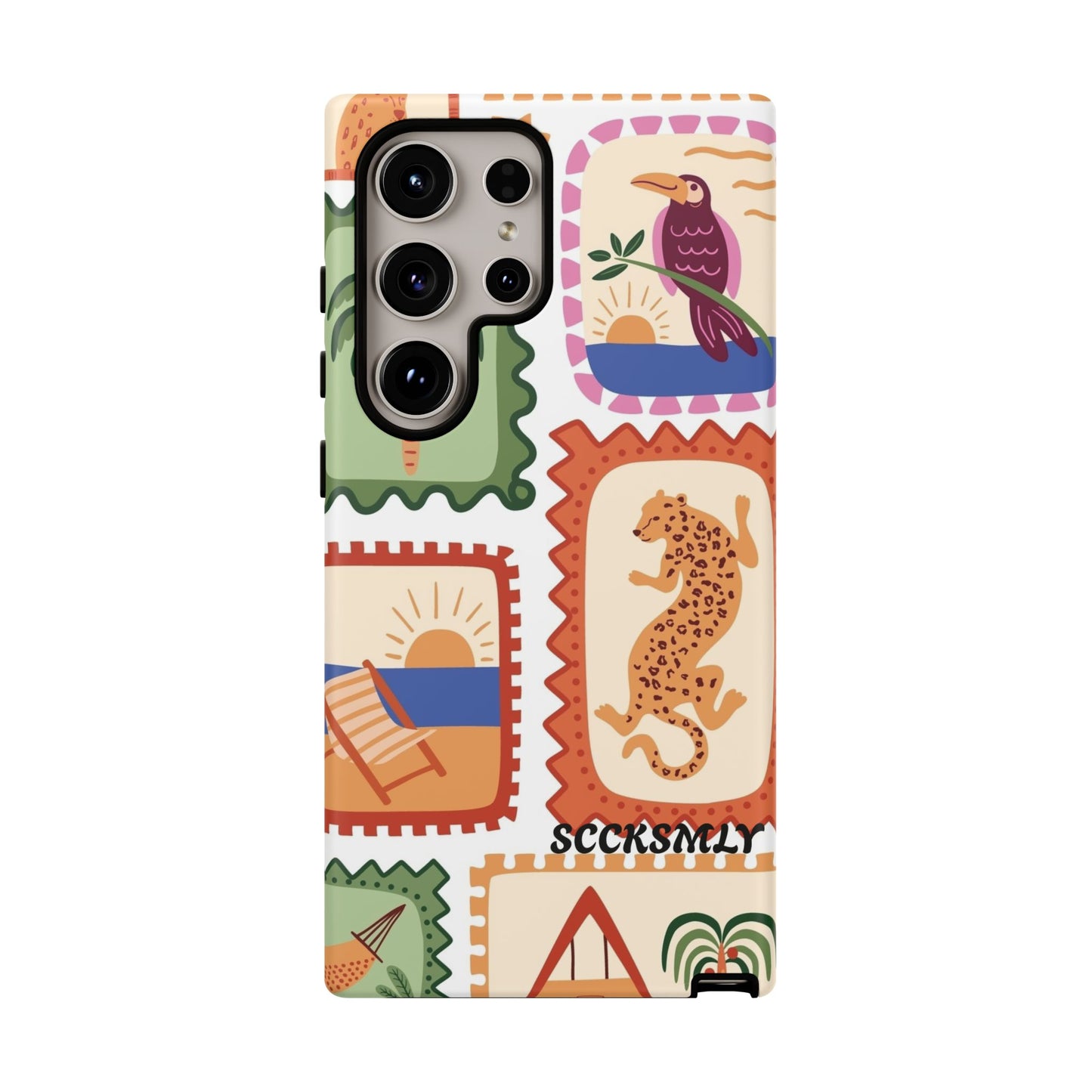 Tropical Print Phone Case for Samsung