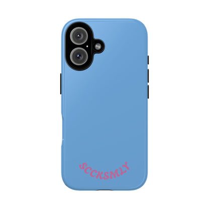 SOLID Blue Candie Tough Case for Apple
