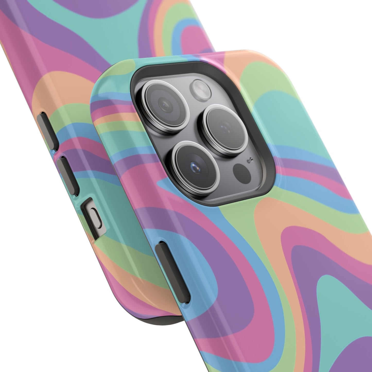 Pastel Swirl Phone Case for Apple