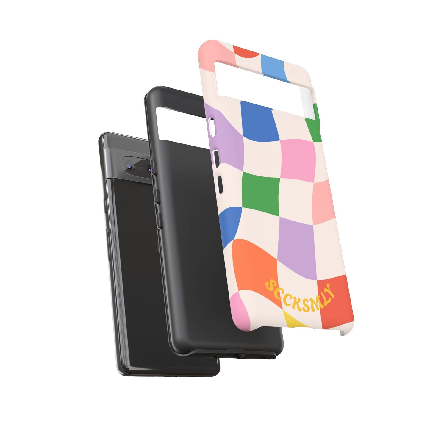 Checker Flicker Phone Case for Google Pixel