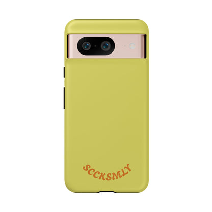 SOLID Lemon Dijon Glaze Tough Case for Google Pixel