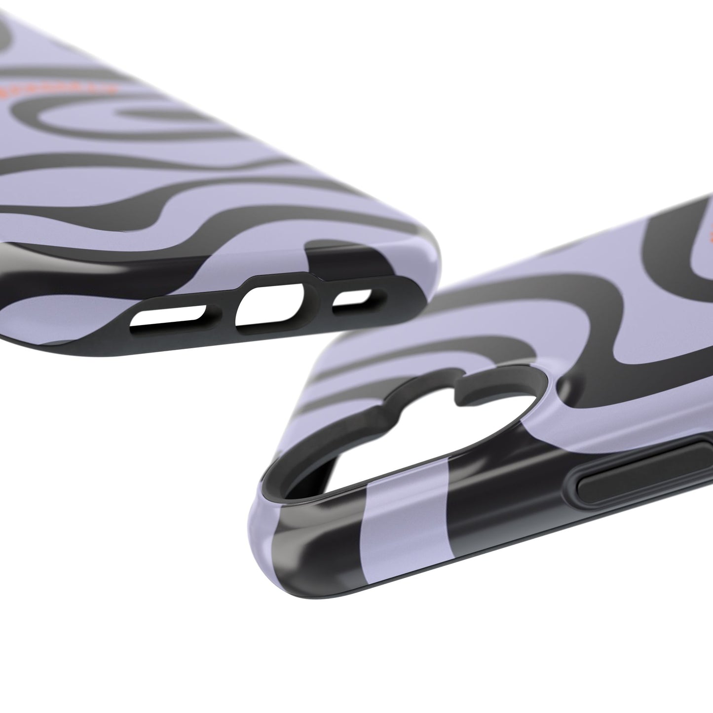 Purple Swirl Phone Case for "IOS or Apple"