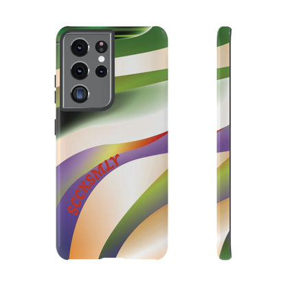 Green Waves Phone Case for Samsung