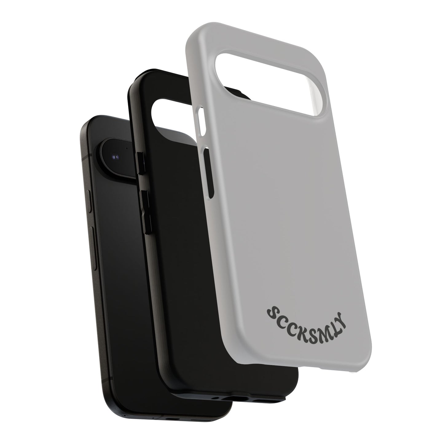 SOLID Asphalt Acid Tough Case for Google Pixel