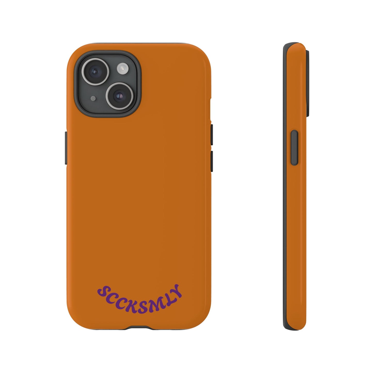 SOLID Burned Plum Tough Case for Apple