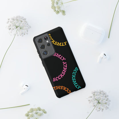 Y2K Wavy Script Tough Case for Samsung
