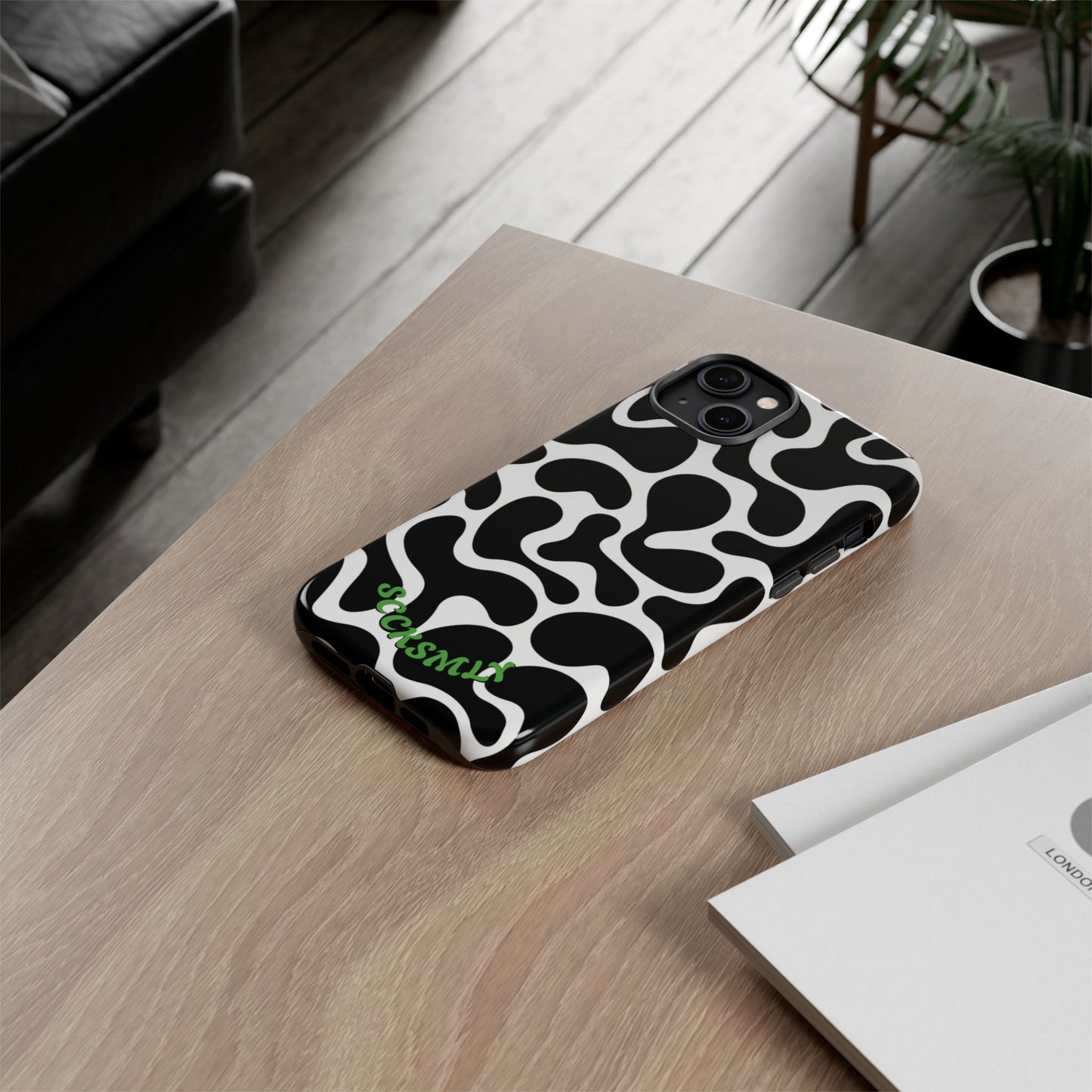 Spotted Oreo Tough Phone Case for Apple