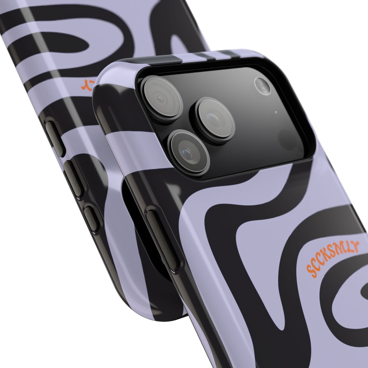 Purple Swirl Phone Case for Apple
