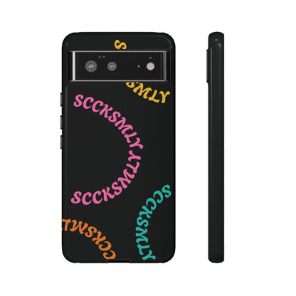Y2K Wavy Script Tough Case for Google Pixel