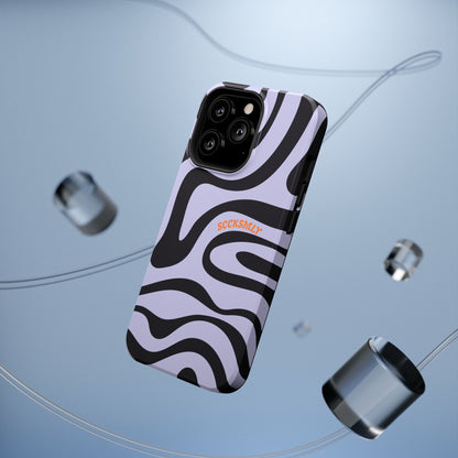 Purple Swirl Phone Case for Apple