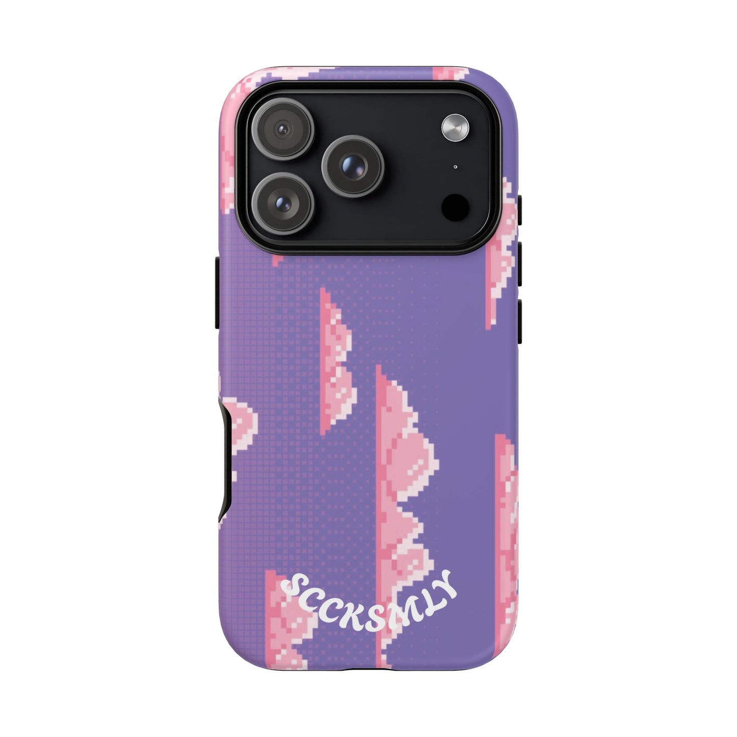 Purple Cotton Candy Sky Tough Phone Case for Apple