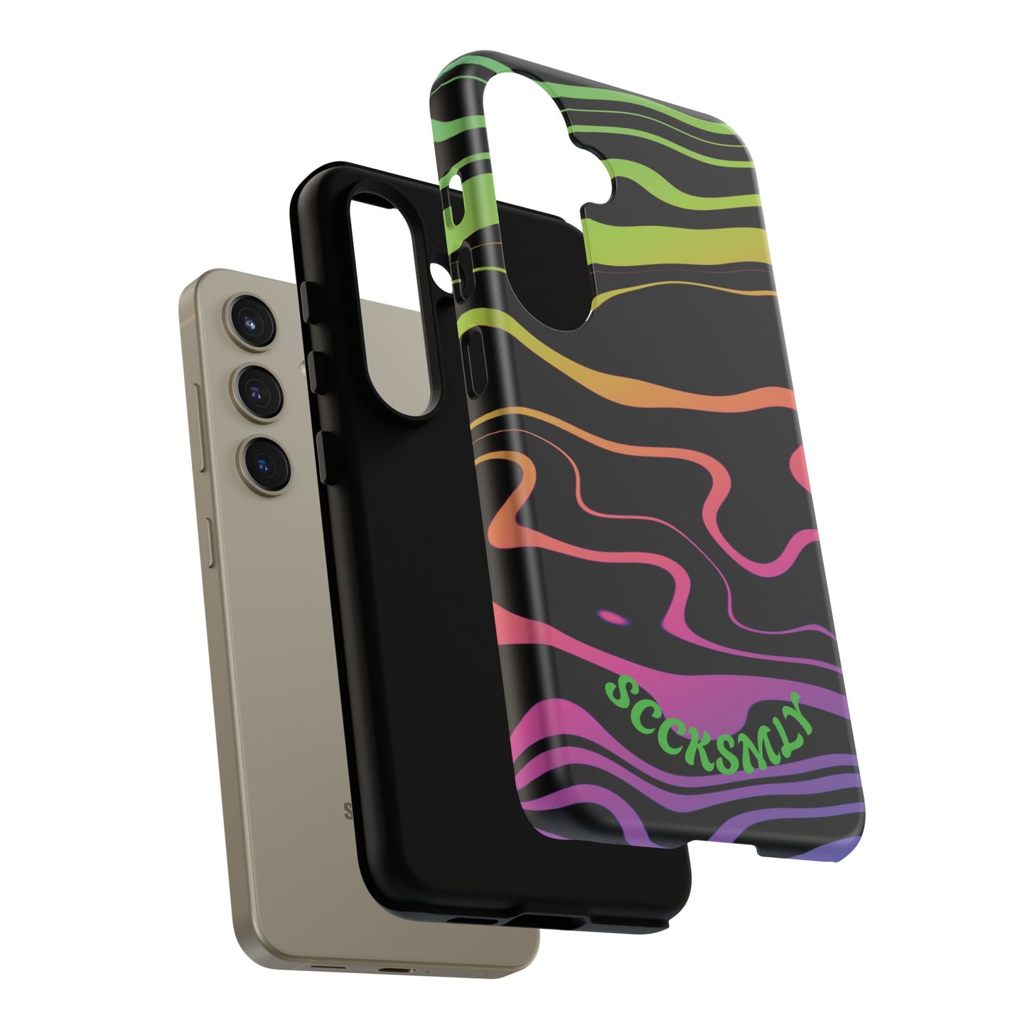 Dark Rainbow Phone Case for Samsung