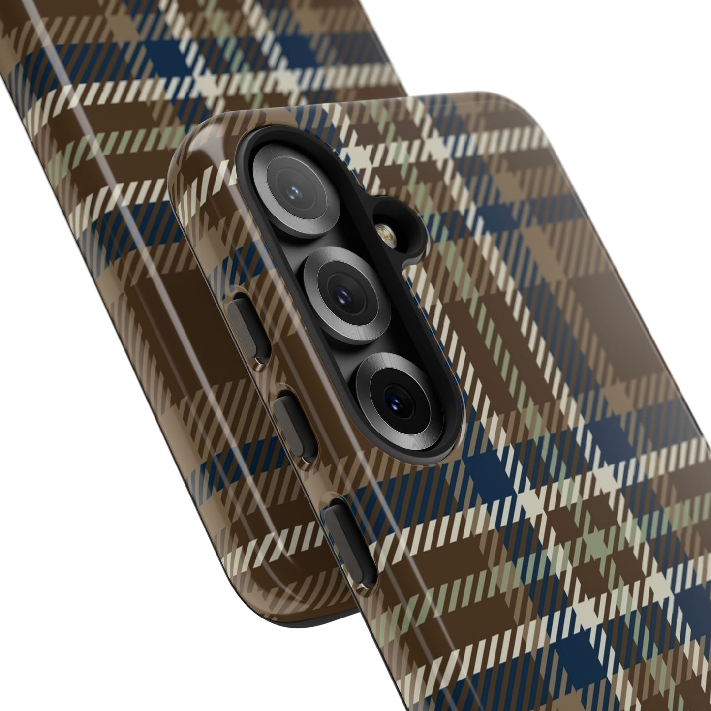 Earth and Sky Plaid Phone Case for Samsung