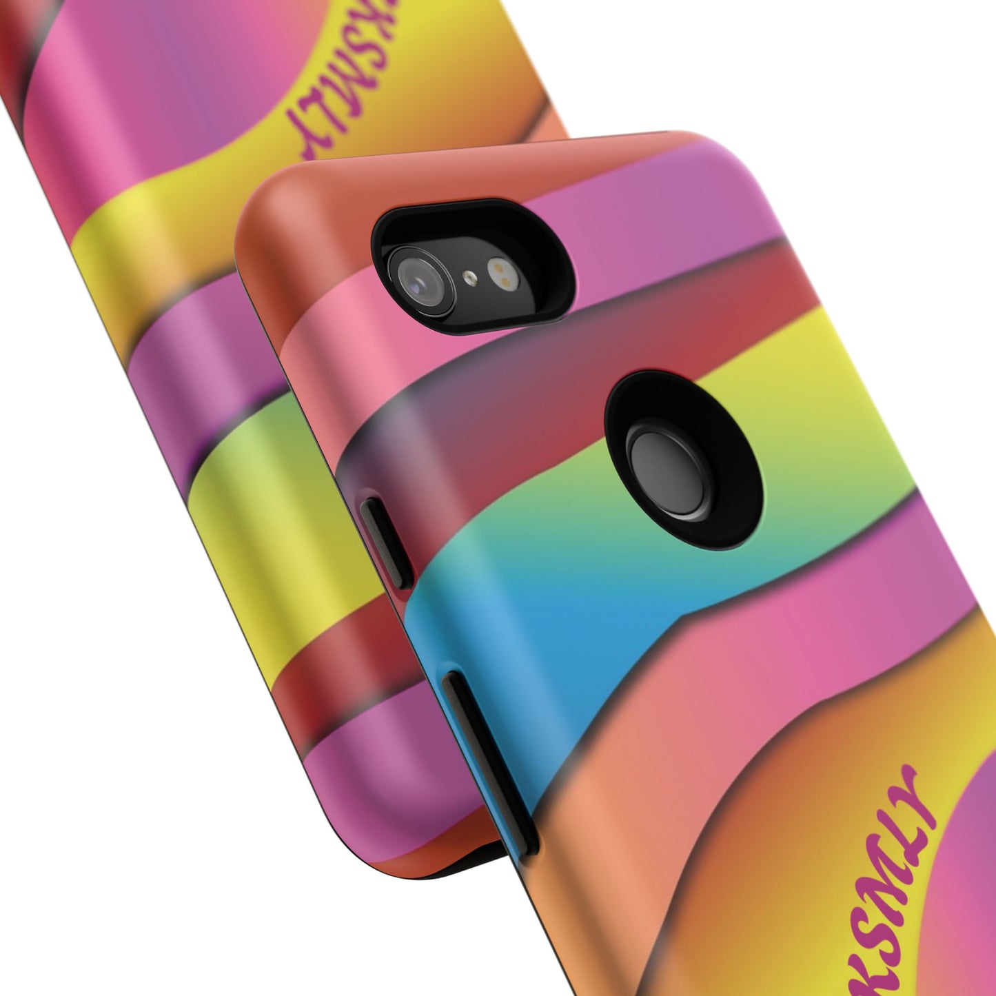 Modern Retro Rainbow Phone Case for Google Pixel