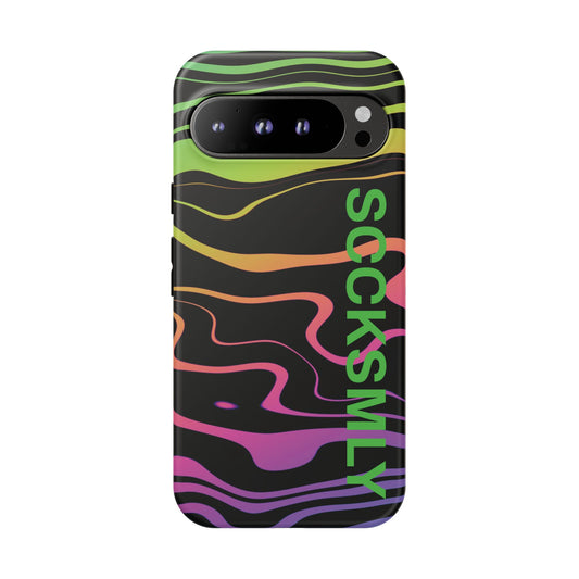 Dark Rainbow Phone Case for Google Pixel