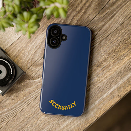 SOLID Cobalt Haze Tough Case for Apple