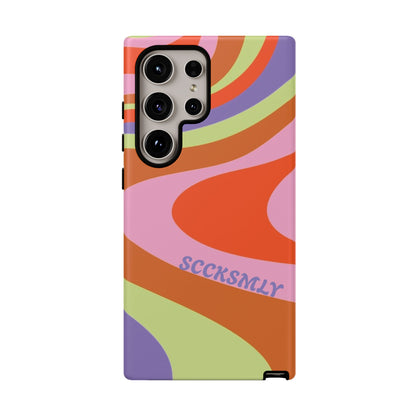 Curvy Swirl Phone Case for Samsung