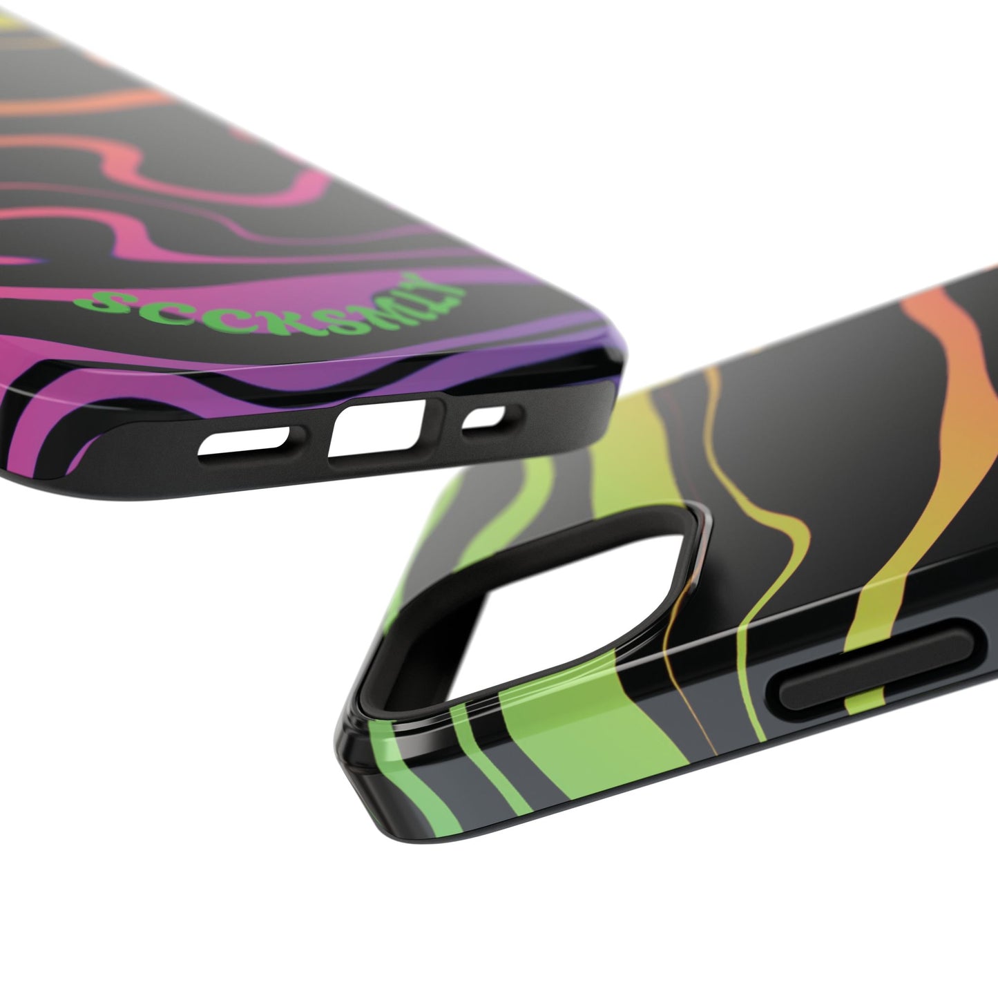 Dark Rainbow Phone Case for Apple