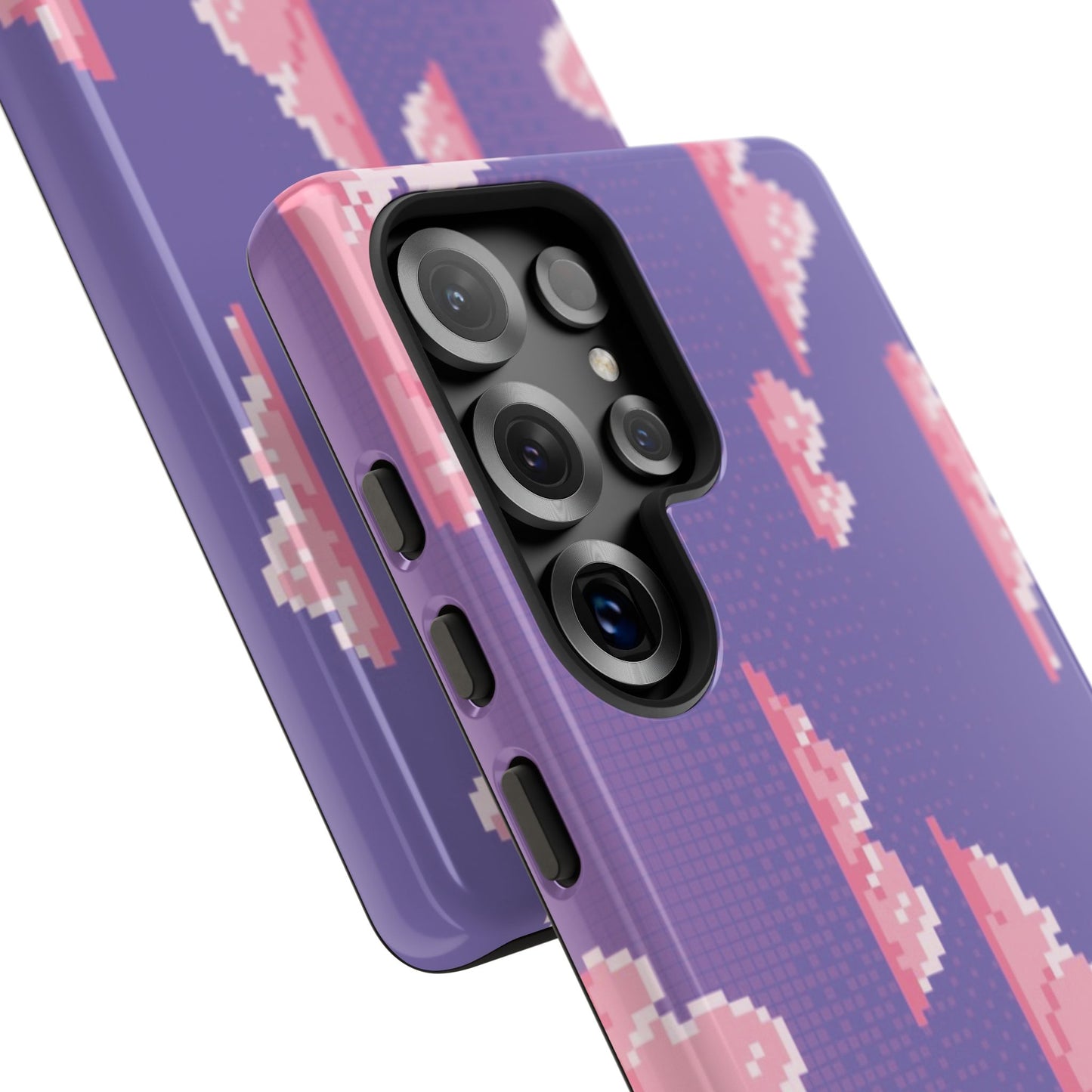 Purple Cotton Candy Sky Tough Phone Case for Samsung