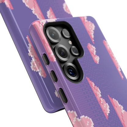 Purple Cotton Candy Sky Tough Phone Case for Samsung