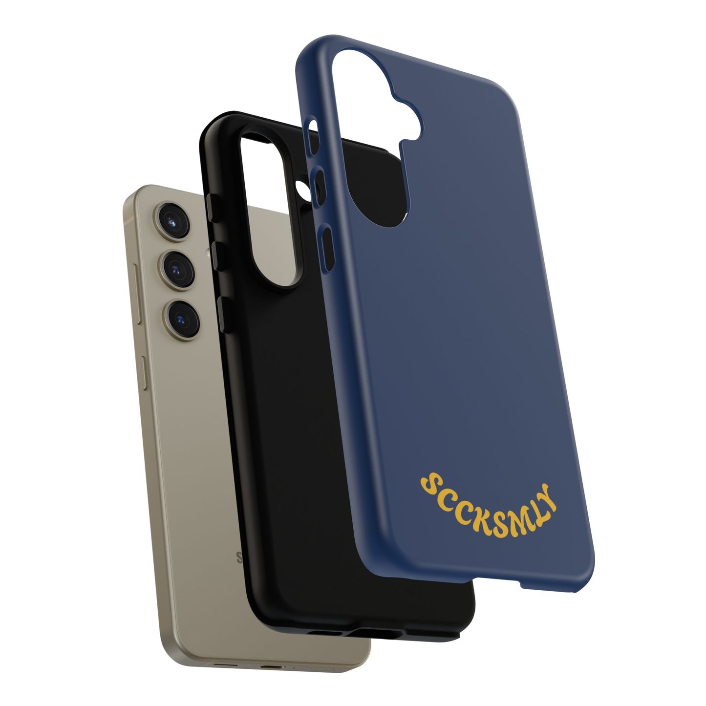 SOLID Cobalt Haze Tough Case for Samsung