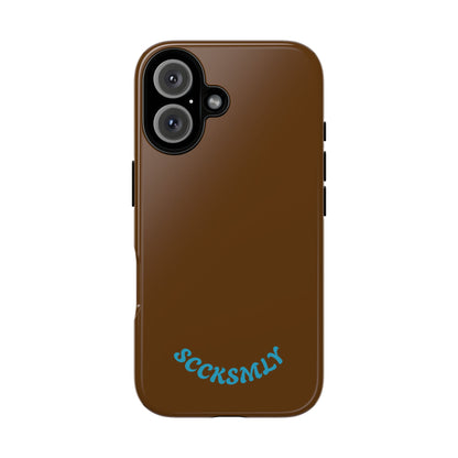 SOLID Chocolate Coco Tough Case for Apple