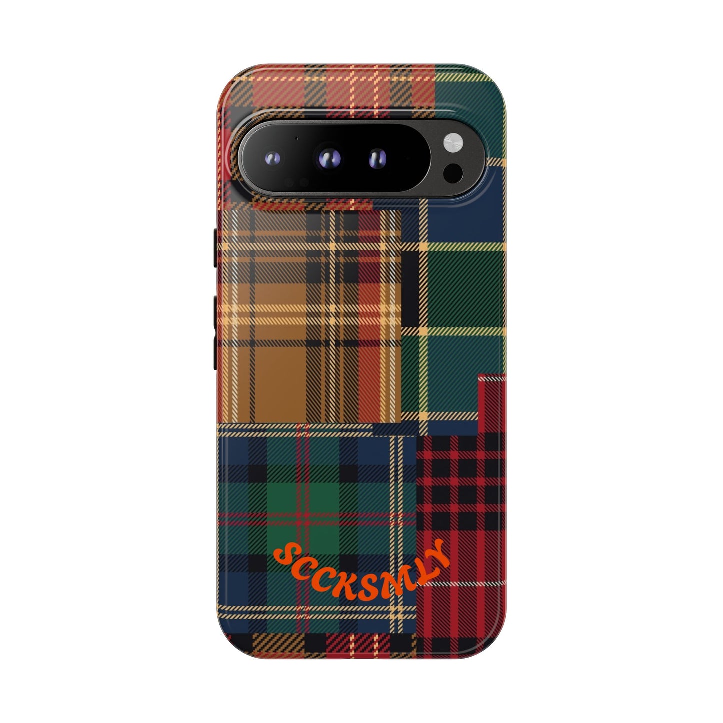Heritage Hues Patchwork Tough Phone Case for Google Pixel