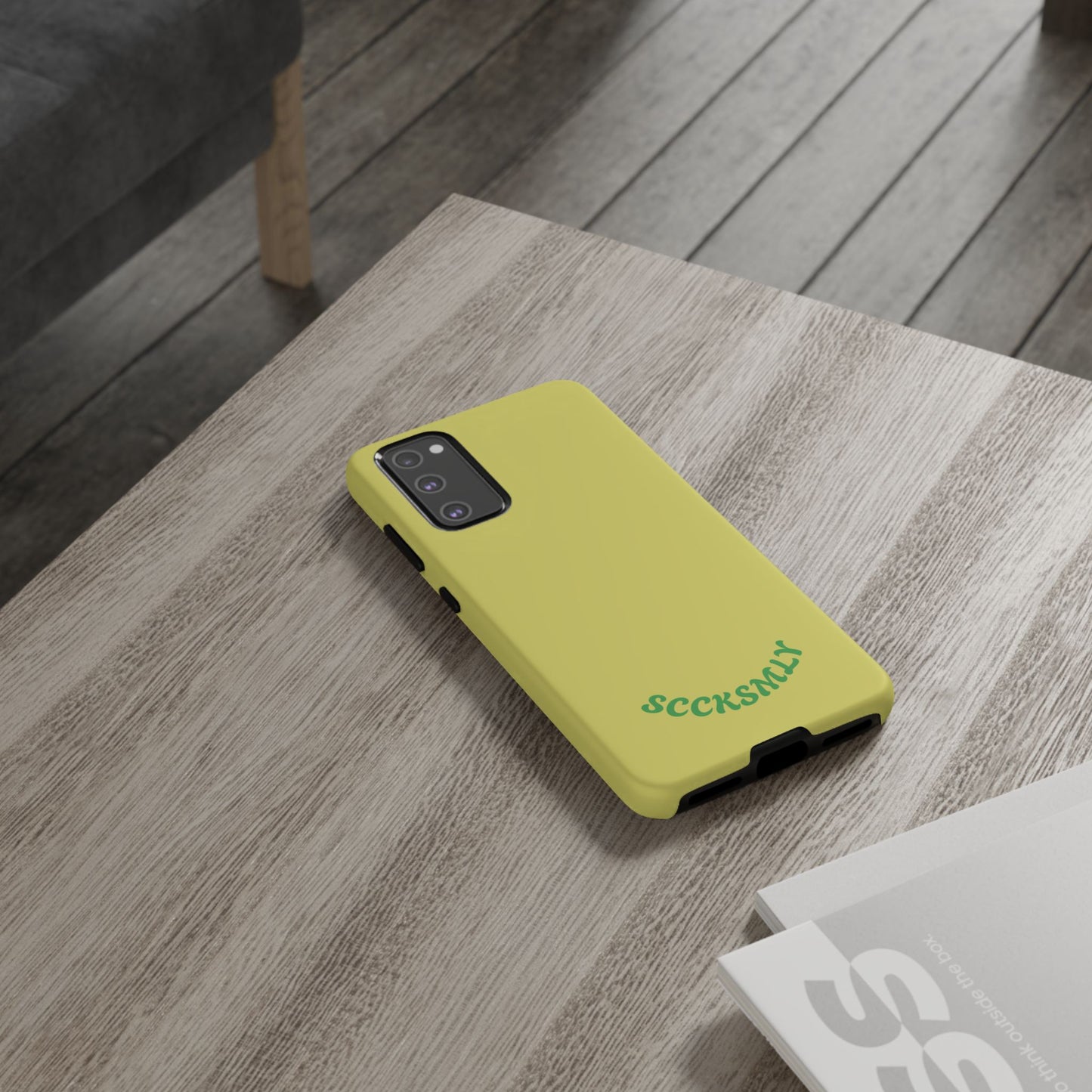 SOLID Lemon Pop Tough Case for Samsung