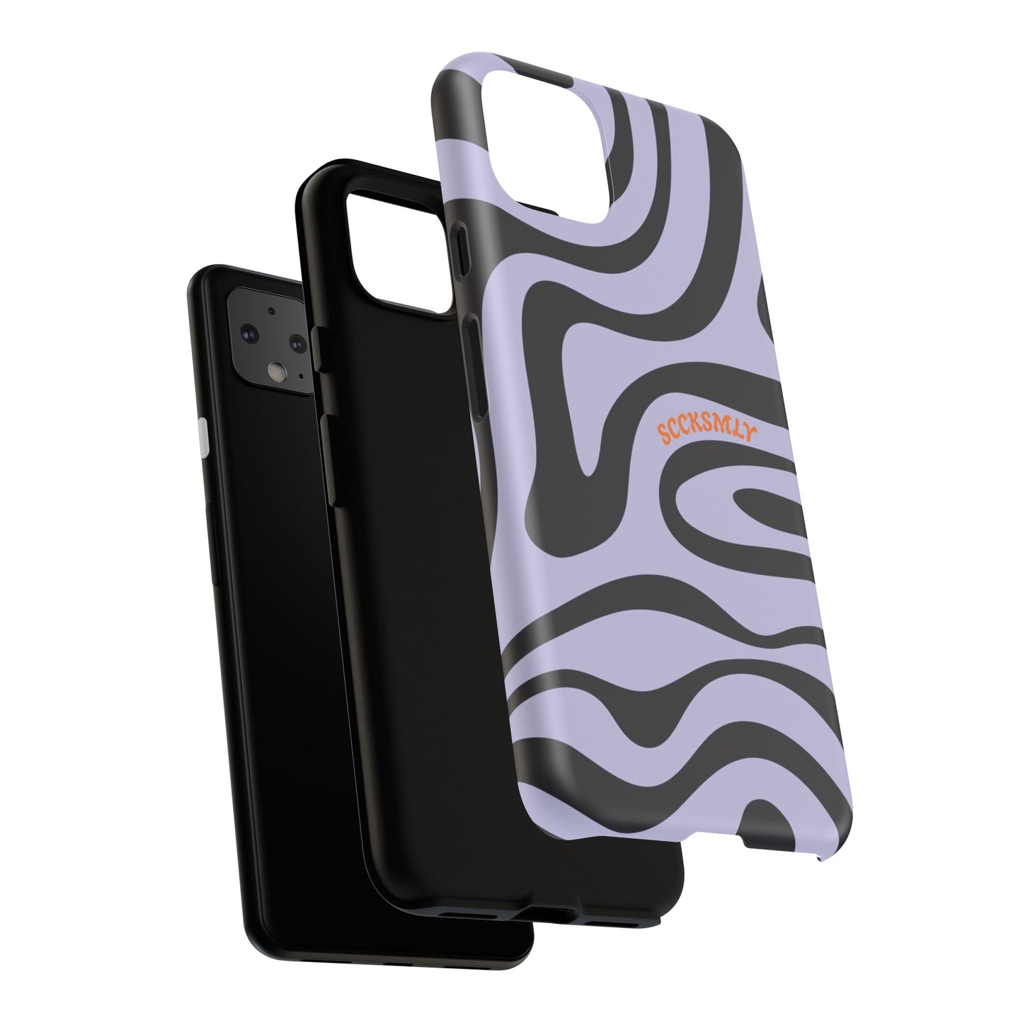Purple Swirl Phone Case for Google Pixel