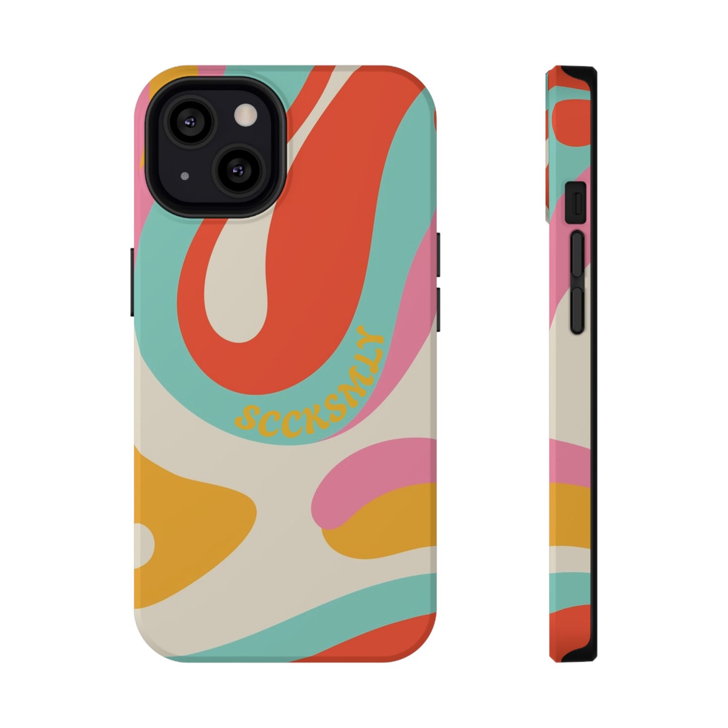 Psychodelic Acid Swirl Phone Case for Apple
