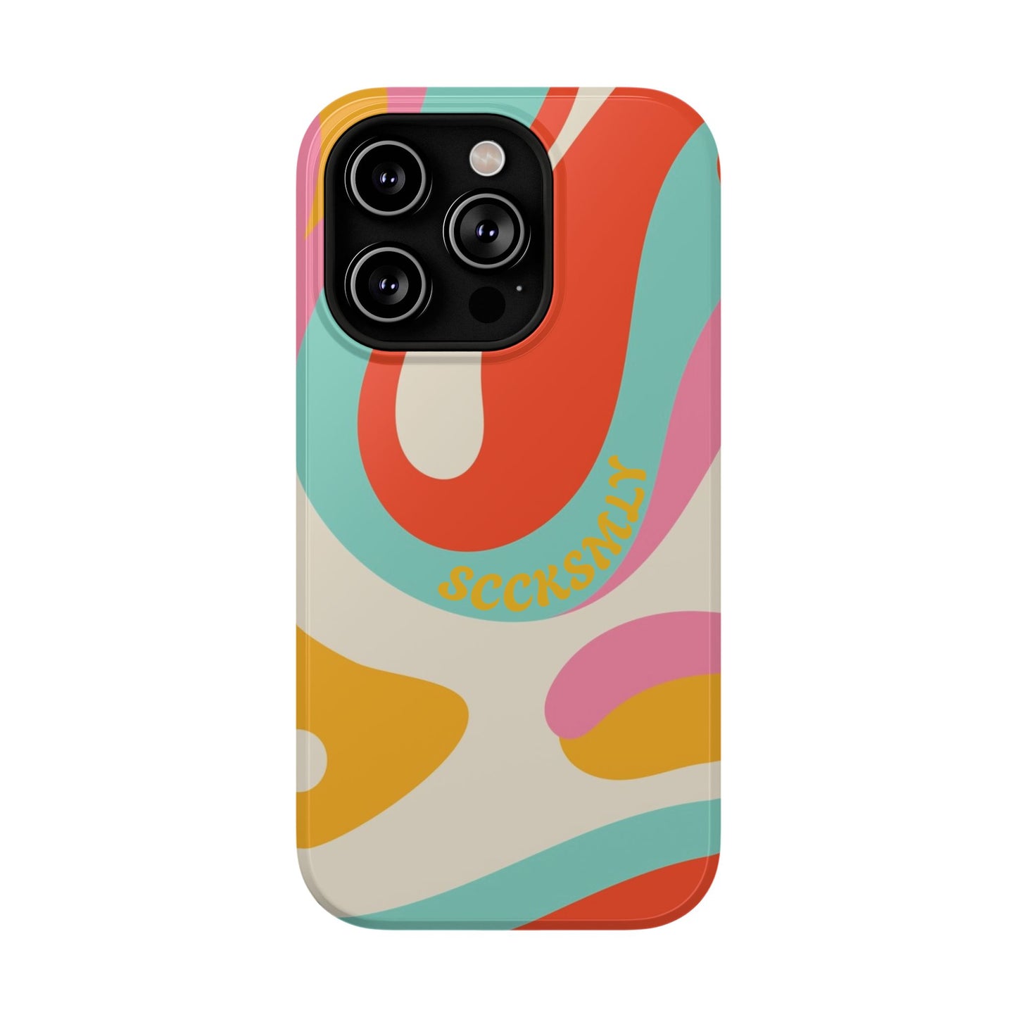 Psychodelic Acid Swirl Phone Case for Apple