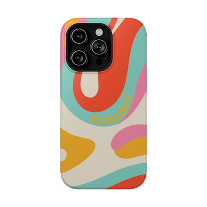 Psychodelic Acid Swirl Phone Case for Apple