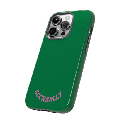 SOLID Garden Pink Tough Case for Apple