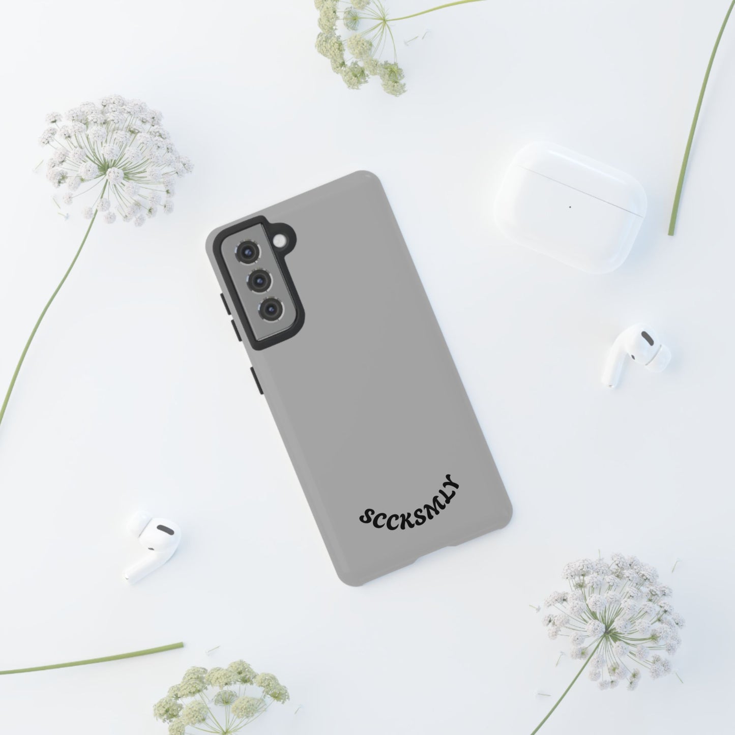 SOLID Asphalt Acid Tough Case for Samsung