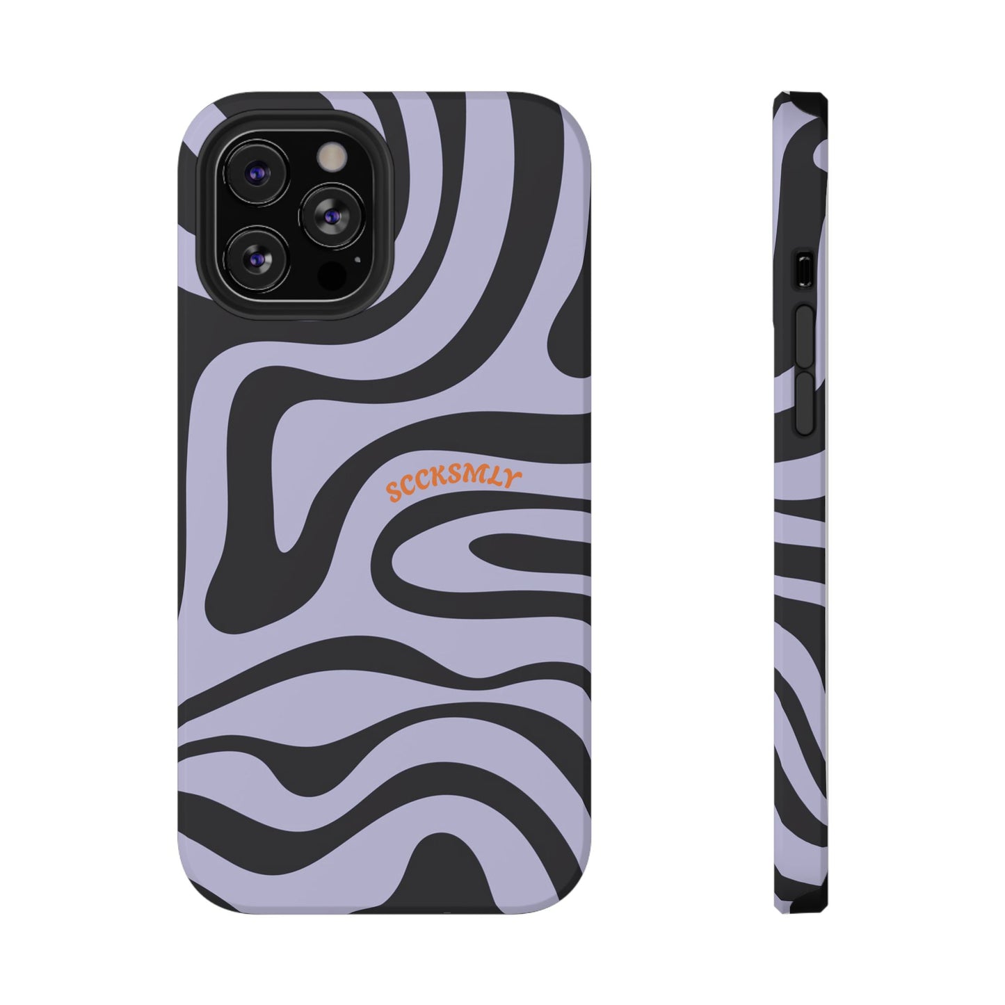 Purple Swirl Phone Case for Apple