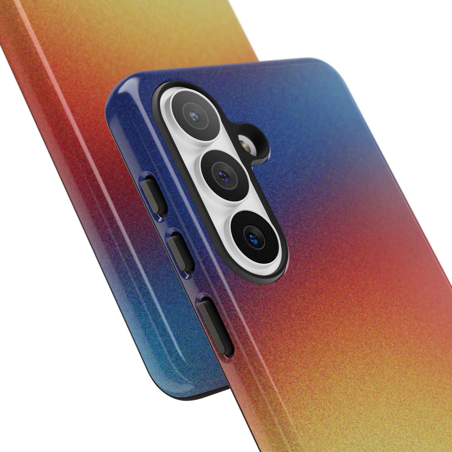 Faded Sunset Aura Tough Phone Case for Samsung