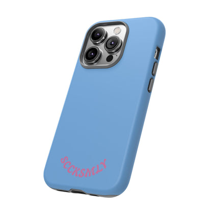 SOLID Blue Candie Tough Case for Apple