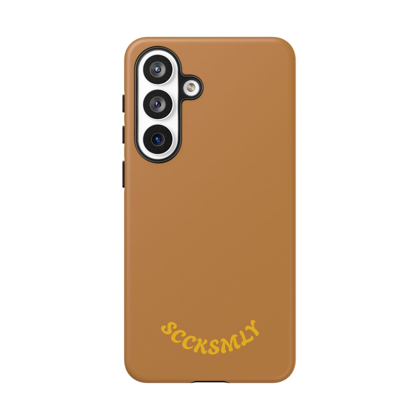 SOLID Spice Caramel Tough Case for Samsung