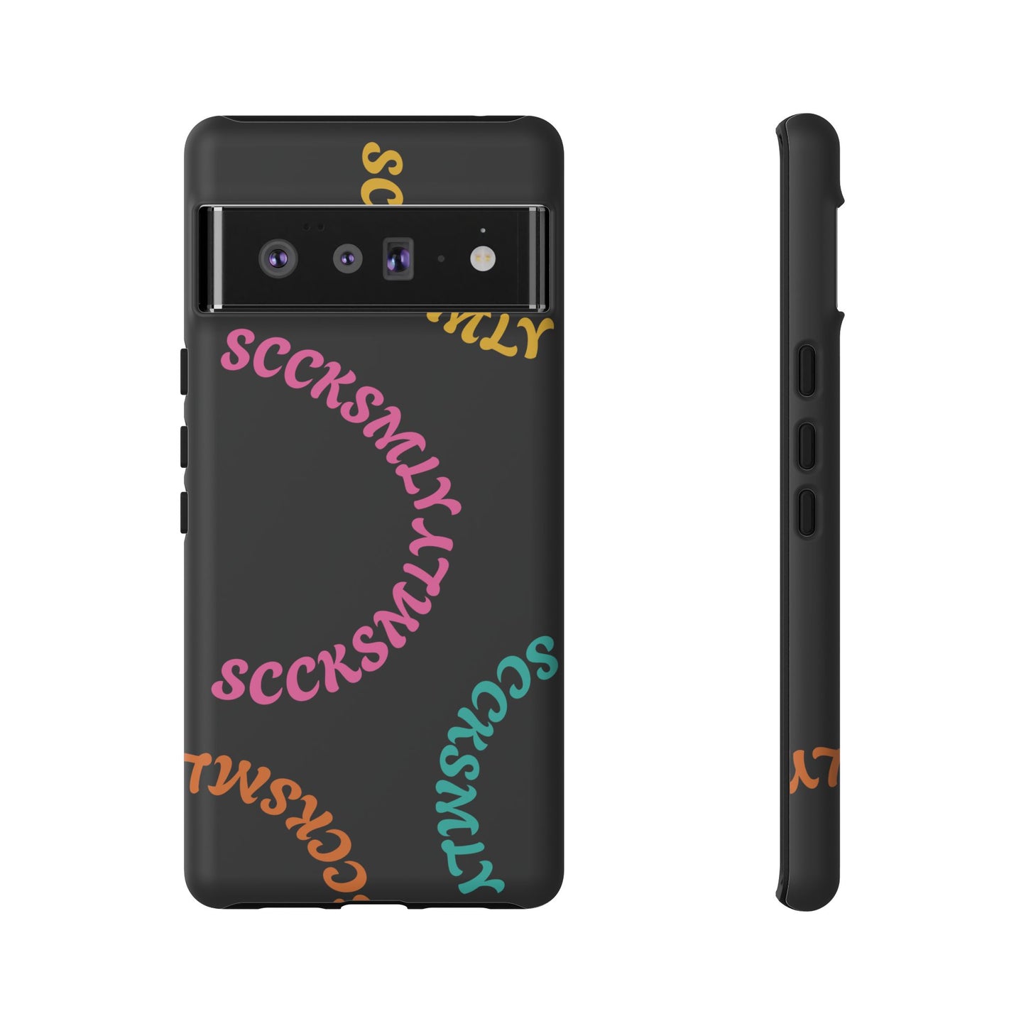 Y2K Wavy Script Tough Case for Google Pixel