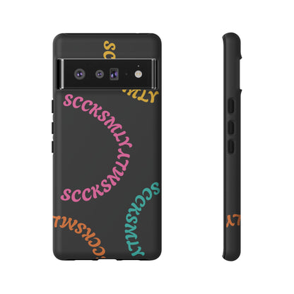 Y2K Wavy Script Tough Case for Google Pixel