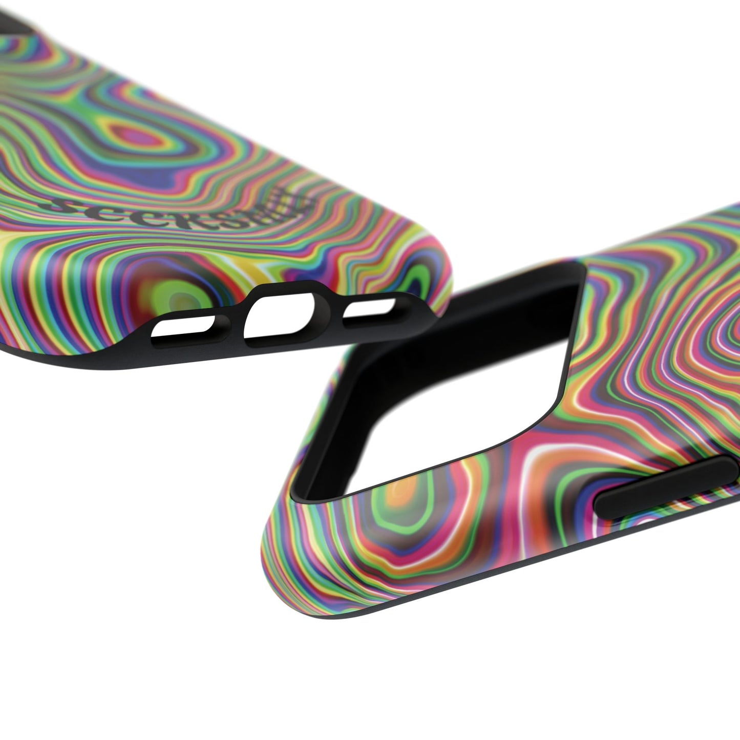 Acid Swirl Phone Case for Apple