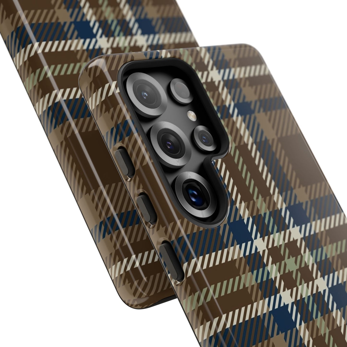 Earth and Sky Plaid Phone Case for Samsung