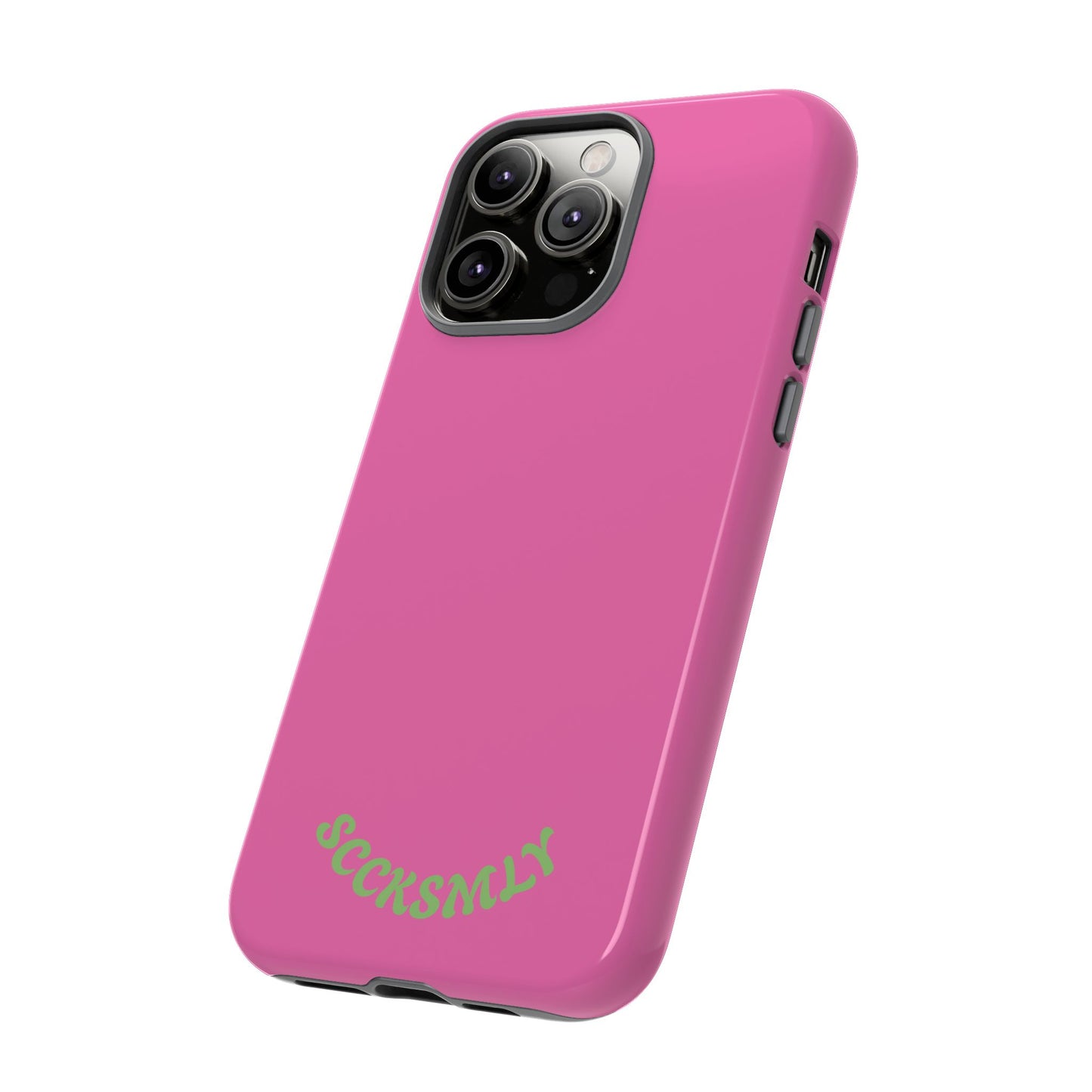 SOLID Sweet Static Pink Tough Case for Apple