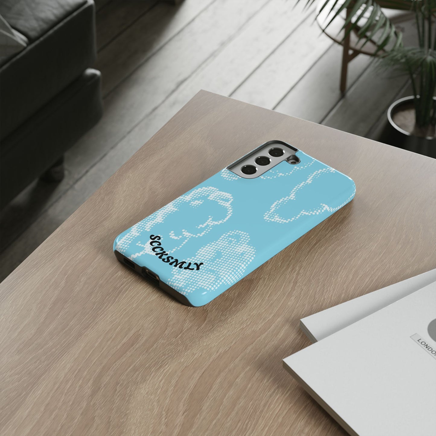 Comic Dot Sky Tough Phone Case for Samsung