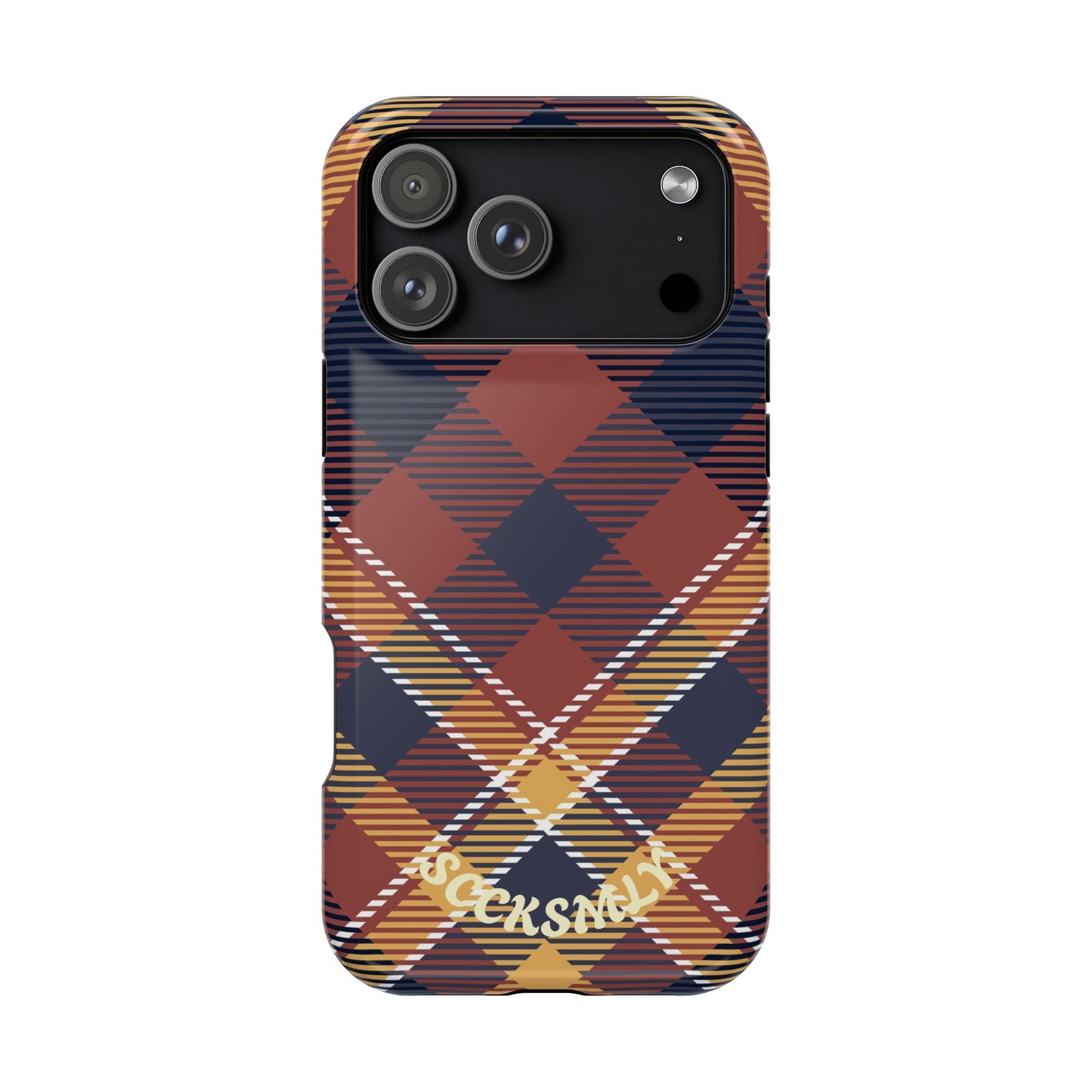 Harvest Tartan Phone Case for Apple