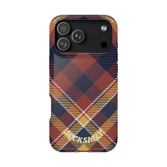 Harvest Tartan Phone Case for Apple