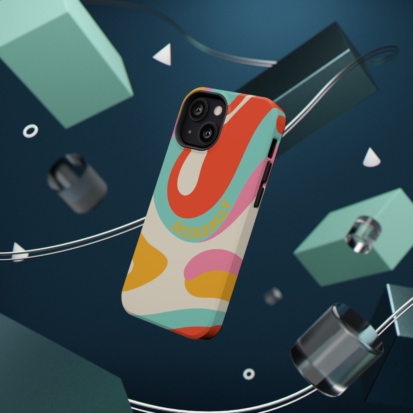 Psychodelic Acid Swirl Phone Case for Apple